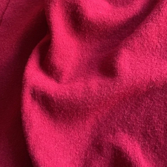 Mossimo Dark Red Open Front Cardigan Size M - Picture 8 of 9